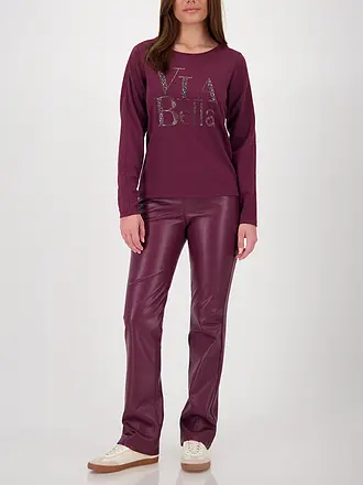 MONARI | Pantalon aspect cuir | 